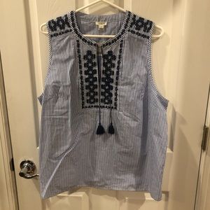 J Crew top NWT